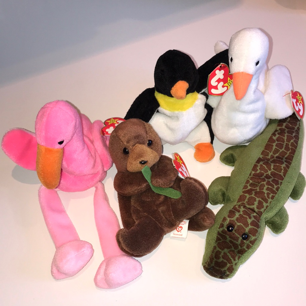 Ty | Toys | Set Of 5 Ty Beanie Babies | Poshmark